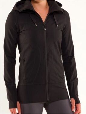 Lululemon Stride Hooded Jacket Sz 12